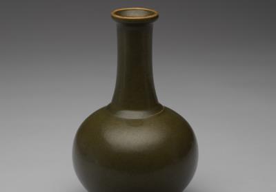 图片[2]-Long-necked vase with tea-dust glaze, Qing dynasty, Qianlong reign (1736-1795)-China Archive